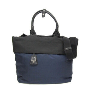 PRADA Black Leather Shoulder Bag